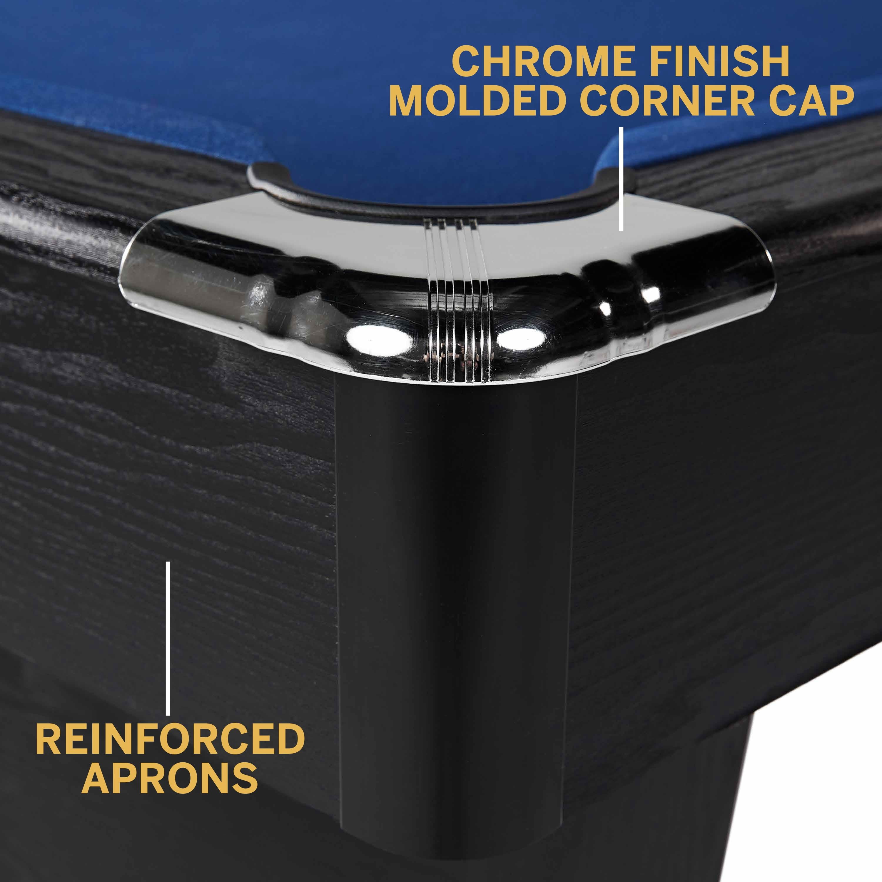 7 Ft Arcade Billiard Table with Pool Ball and Cue Stick Set (84 in X 48 In)